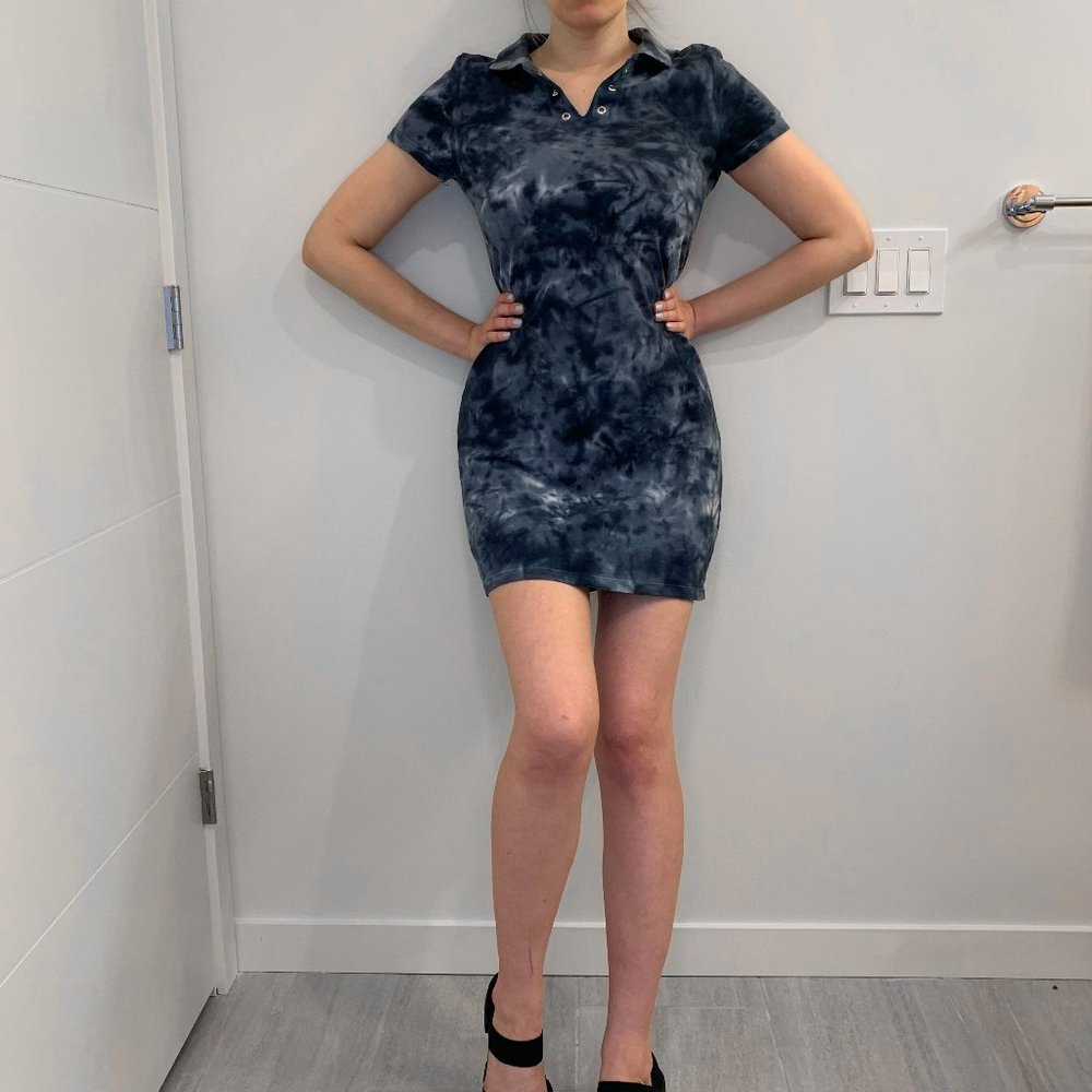 TOMMY HILFIGER Tie Dye Polo Dress